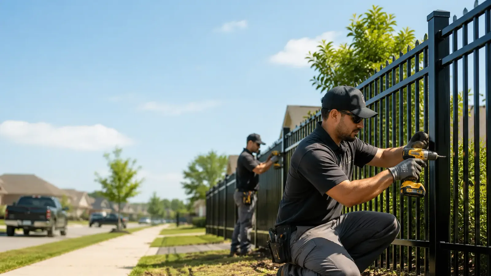 Metal Fence Installation in Cordova, SC